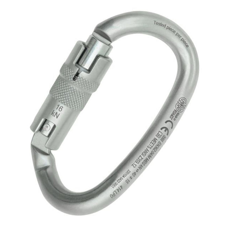 Ovalone DNA Triple-Action ANSI Steel Carabiner